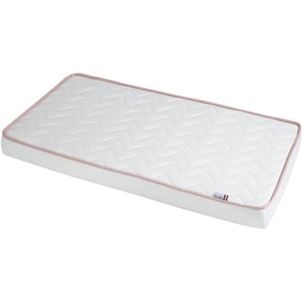 TINEO CROISSANCE madrass - Skalbar - 2 stödsidor: fast och mjuk - 60x120x12 cm