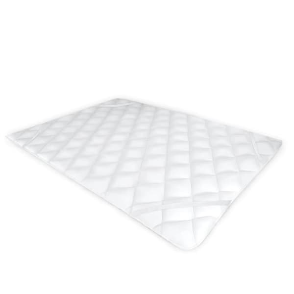 140x190 övermadrass - Mikrofiberfyllning - Mjuk och fluffig stoppning - Maskintvättbar - På ventilerande och hygienisk madrass