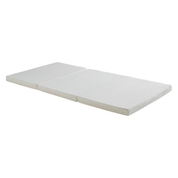 Baby resemadrass - Vikbar - 60x120x4 cm - Vikbar: Idealisk för extra sömn - Avtagbart överdrag