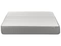 Miniatyrbillede 7 af 11: Madras Hvid Grå Polyester Skum Gel 160 x 200 cm Skummadras til Dobbeltseng Memoryskum Fast