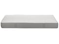 Miniatyrbillede 7 af 11: Madras Hvid Grå Polyester Skum 140 x 200 cm Skummadras til Trekvart Seng Memoryskum Medium