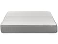 Miniatyrbillede 8 af 11: Madras Hvid Grå Polyester Skum 140 x 200 cm Skummadras til Trekvart Seng Medium