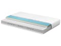 Miniatyrbillede 4 af 11: Madras Hvid Sort Polyester Skum Gel 160 x 200 cm Skummadras til Dobbeltseng Memoryskum Fast