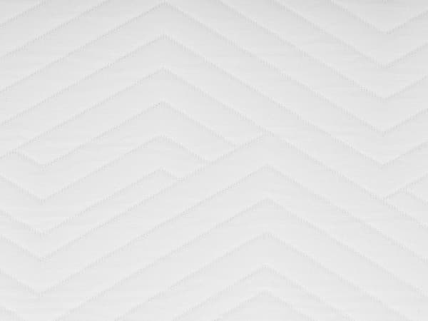 Madras Hvid Sort Polyester Skum Gel 160 x 200 cm Skummadras til Dobbeltseng Memoryskum Fast