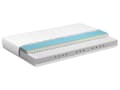 Miniatyrbillede 4 af 11: Madras Hvid Sort Polyester Skum Gel 180 x 200 cm Skummadras til Dobbeltseng Memoryskum Fast