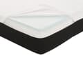 Miniatyrbillede 9 af 11: Madras Hvid Sort Polyester Latex 160 x 200 cm Latexmadras til Dobbeltseng Fast