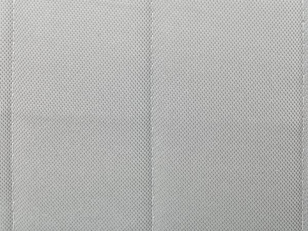 Springmadras Grå Hvid Polyester 140 x 200 cm Madras med Pocketfjedre Trekvart Seng Medium