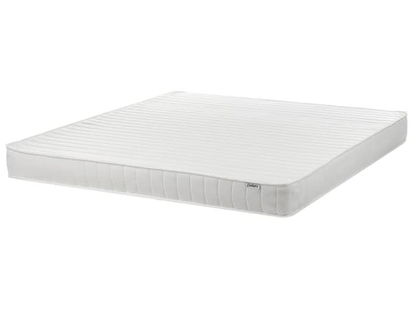 Springmadras 180 x 200 cm til to personer stor 7-zoners polyesterfasthed dobbeltseng