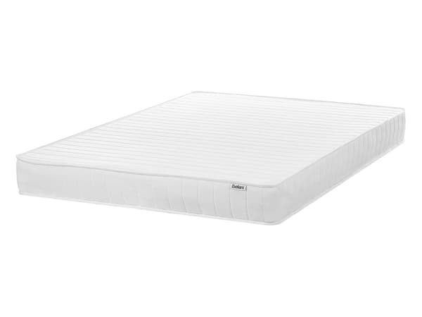 Springmadras 140 x 200 cm til to personer stor 7-zoners polyesterfasthed dobbeltseng