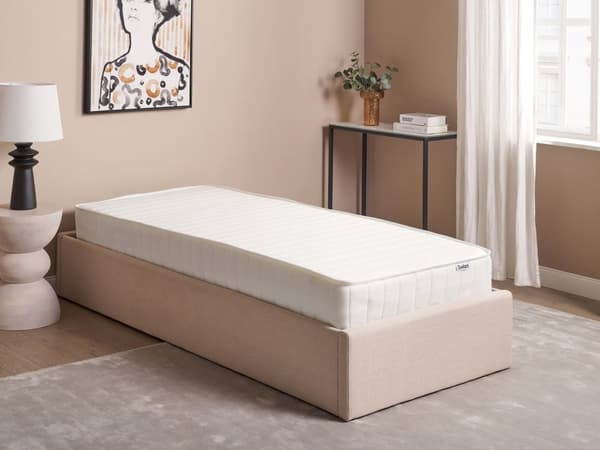Springmadras 80 x 200 cm enkeltperson lille 7-zoners polyesterfasthed enkeltseng