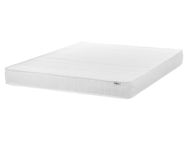 Springmadras 160 x 200 cm til to personer stor 7-zoners polyesterfasthed dobbeltseng