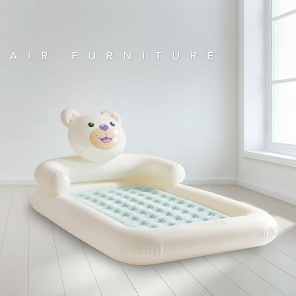 Uppblåsbar madrass Intex Junior Björn 114 x 10 x 178 cm 3 antal