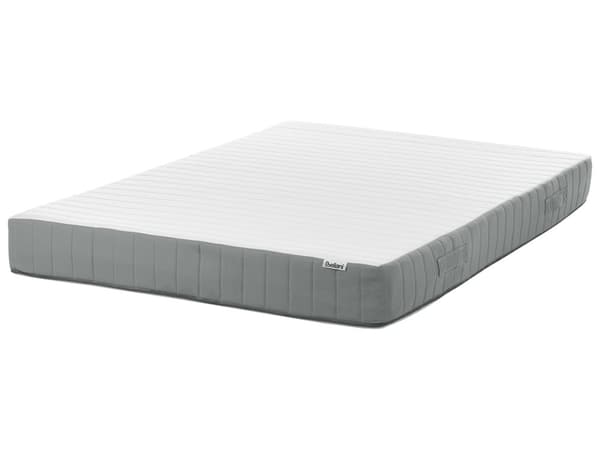Resårmadrass med Handtag Memory Foam-fyllning Avtagbart Överdrag 140 x 200 cm Fast Modern Design Quiltad