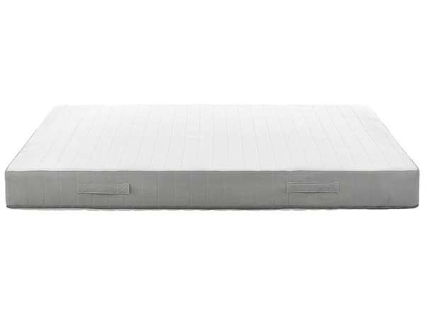 Resårmadrass med Handtag Avtagbart Överdrag 180 x 200 cm Fast Modern Design Quiltad Madrass