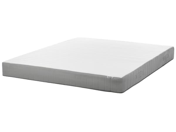 Resårmadrass med Handtag Avtagbart Överdrag 180 x 200 cm Fast Modern Design Quiltad Madrass