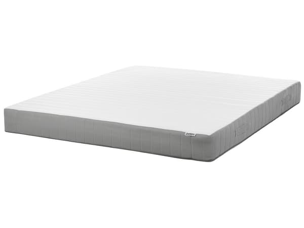 Resårmadrass med Handtag Kylande Memory Foam Fyllning Avtagbart Överdrag 180 x 200 cm Fast Modern Design Quiltad
