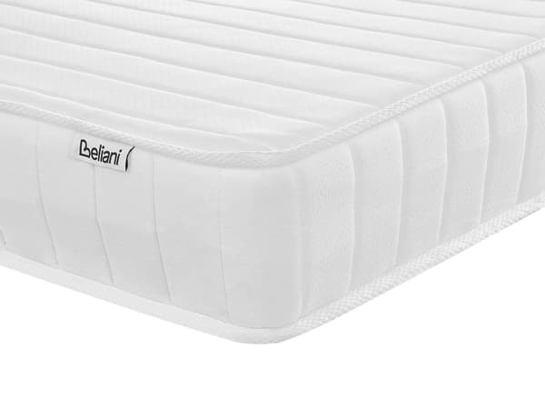 Pocketresårmadrass 80 x 200 cm liten Enkelstorlek Fast Hård Madrass för Barn Modern Design Quiltad Barnrum Sovrum