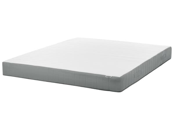 Resårmadrass med Handtag Memory Foam-fyllning Avtagbart Överdrag 180 x 200 cm Medelfast Modern Design Quiltad
