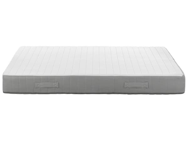 Resårmadrass med Handtag Latexfyllning Avtagbart Överdrag 160 x 200 cm Fast Modern Design Quiltad