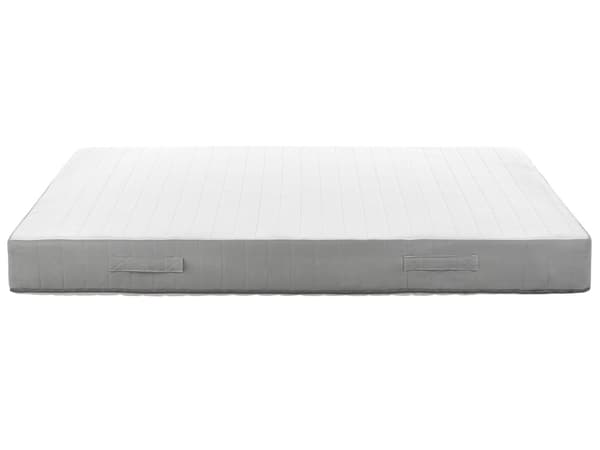 Resårmadrass med Handtag Latexfyllning Avtagbart Överdrag 180 x 200 cm Fast Modern Design Quiltad
