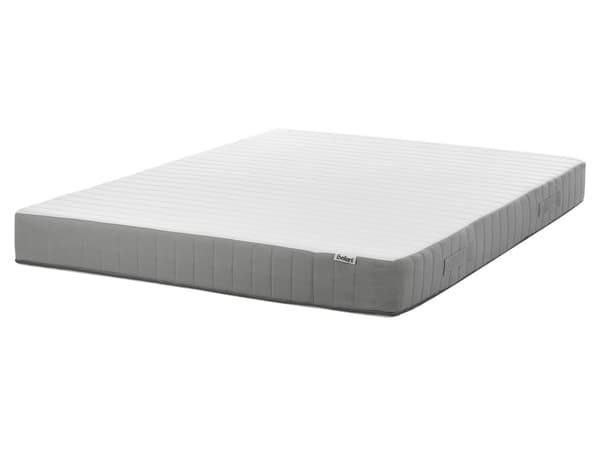 Resårmadrass med Handtag Kylande Memory Foam Fyllning Avtagbart Överdrag 180 x 200 cm Fast Modern Design Quiltad