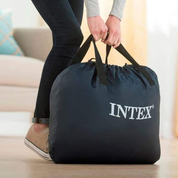 Uppblåsbar madrass Intex Beam Deluxe Ultra Plush 152 x 46 x 236 cm