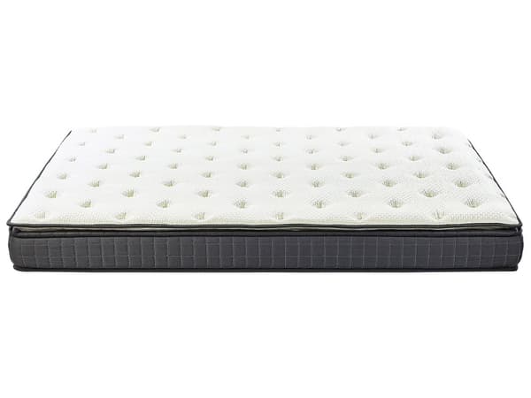 Skummadrass Hvit 180 x 200 cm Bambustrekk Fast