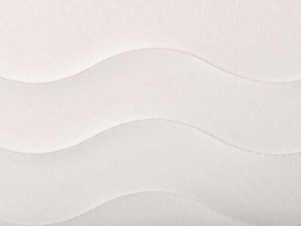 Madrass Hvit Grå 180 x 200 cm Memoryskum Avtakbart trekk Medium fast H2 Dobbeltseng Soverom