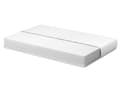 Miniatyrbilde 4 av 11: Skummadrass Hvit 80 x 200 cm Avtakbart trekk Polyesterstoff med Glidelås Medium Soverom Enkeltseng