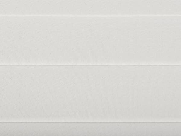 Memoryskummadrass Hvit med Gråt Stoff Polyester 80 x 200 cm Fast Avtakbart Trekk