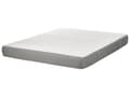 Miniatyrbilde 1 av 11: Latex-skummadrass Hvit og Grå 160 x 200 cm med Avtakbart Polyestertrekk med Glidelås Soveromstilbehør