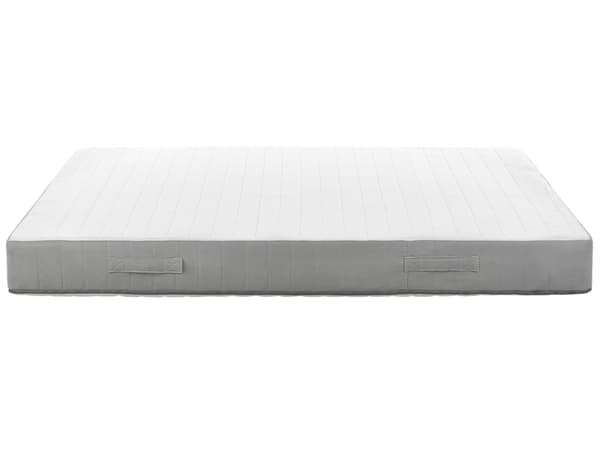 Springmadrass 180 x 200 cm med Håndtak Minneskumfyll Avtakbart Trekk Medium Fast Moderne Design Quiltet