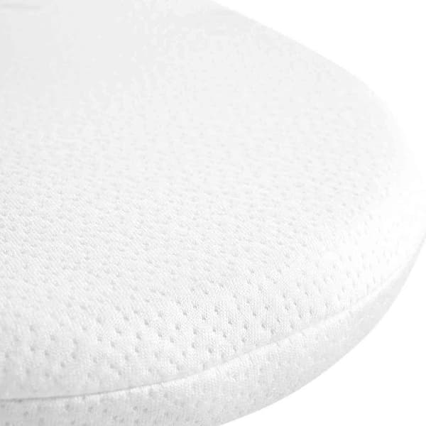 Bassinet madrass utan avtagbart och vändbart överdrag 32x72cm - Vit - Made in France - P'tit Lit