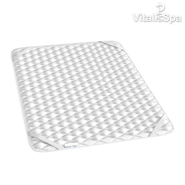 VitaliSpa Madrassöverdrag för 2 cm lamellbotten 160x200 cm Vit