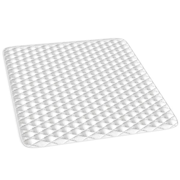 Vitalispa Madrassskydd, Vit, 180 x 200 cm Tvättbar upp till 60°C, lämplig för torktumling