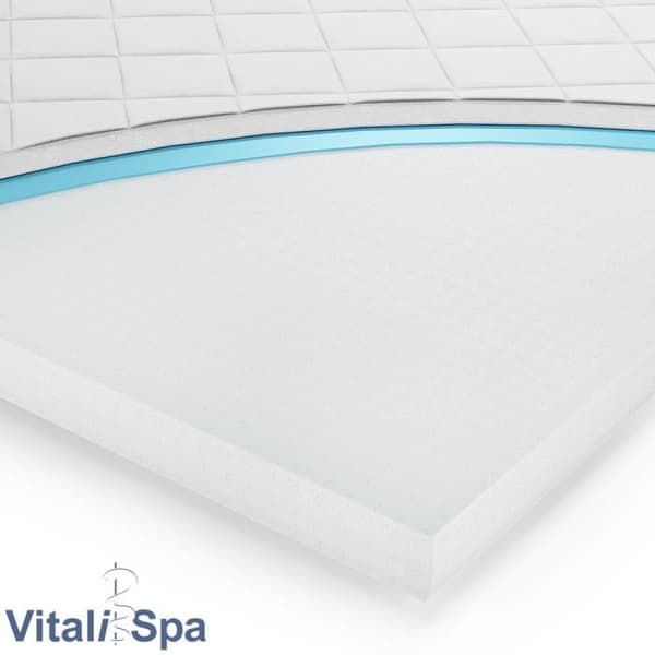 VitaliSpa elastisk kallskumsmadrass 140x200
