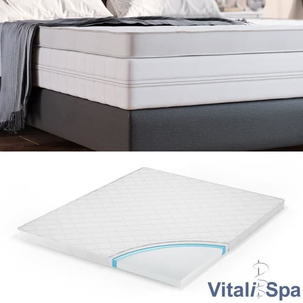 VitaliSpa elastisk kallskumsmadrass 160x200
