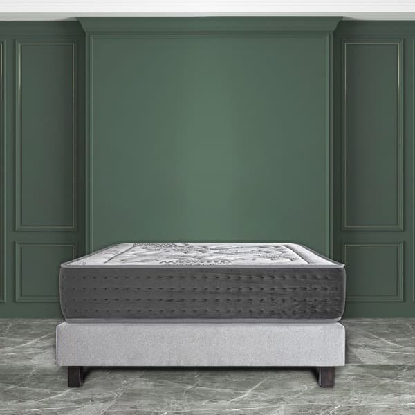 Madrass 140x200 cm, BestLuxe, 24 cm, minnesskum, oberoende av varje sovplats, sommarsida/vintersida
