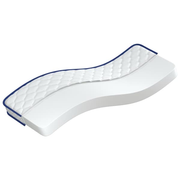 Memory Foam Patja Valkoinen 70x200x17 cm