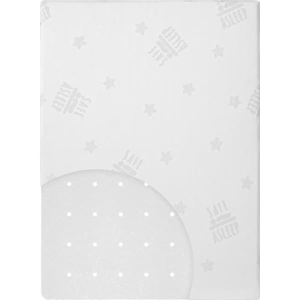 ROBA "Air" Baby lekhage Madrass "safe asleep®" - 75 x 100 cm - Avtagbart överdrag