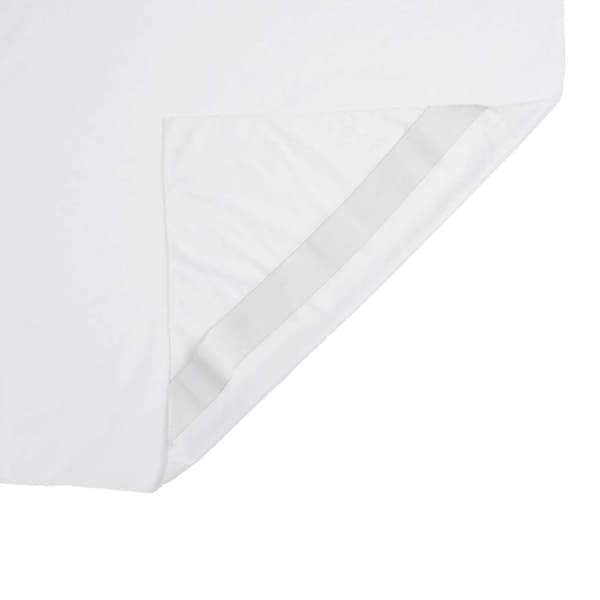 vidaXL Madrasskydd vit 180x220 cm vattentät