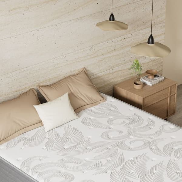 Madrass 90x200CM, Pocket Springs, 22cm, 7 zoner, OEKO-TEX certifierad, Balanserad hårdhet