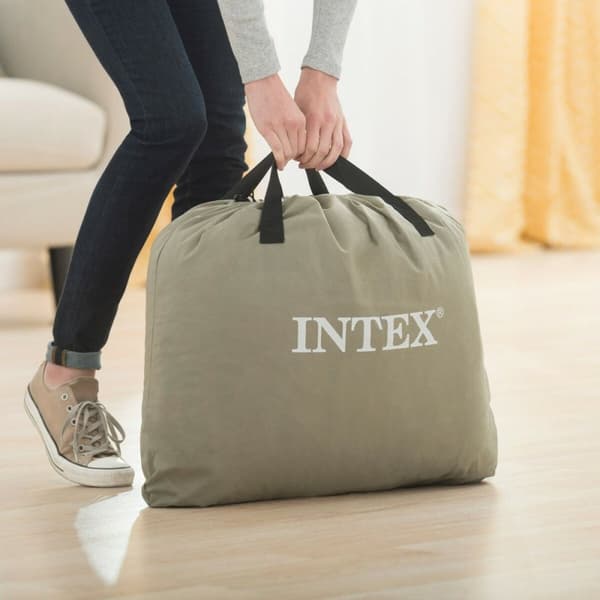 Oppblåsbar madrass Intex Comfort Queen 152 x 36 x 203 cm 2 enheter