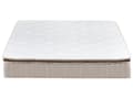 Miniatyrbilde 8 av 11: Lateks pocketfjærmadrass Hvit Beige 140 x 200 cm Fast Avtakbart polyestertrekk med glidelås Soverom Madrass Dobbeltseng