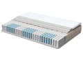 Miniatyrbilde 4 av 11: Lateks pocketfjærmadrass Hvit Beige 90 x 200 cm Fast Avtakbart polyestertrekk med glidelås Soverom Madrass Enkeltseng