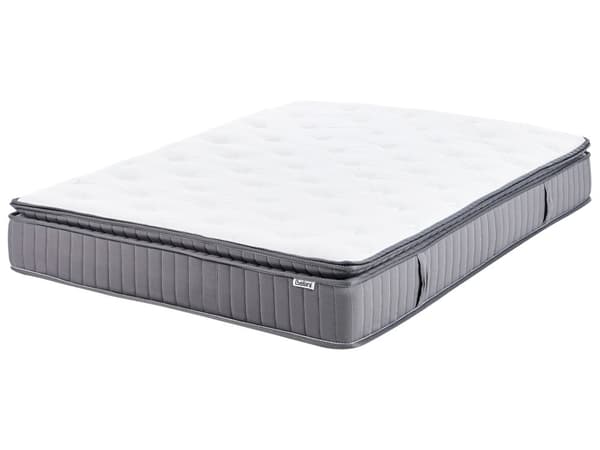 Springmadras med håndtag Kølende Memory Foam-fyld Aftageligt betræk 140 x 200 cm Medium fast Moderne design