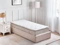 Miniatyrbillede 5 af 11: Latex pocket springmadras Hvid Beige 90 x 200 cm Fast Aftageligt polyesterbetræk med lynlås Soveværelse Madras Enkeltseng