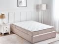 Miniatyrbillede 5 af 11: Latex pocket springmadras Hvid Beige 160 x 200 cm Medium Aftageligt polyesterbetræk med lynlås Soveværelse Madras Dobbeltseng