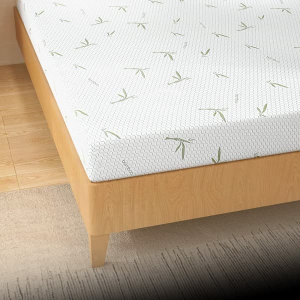 Ympäristöystävällinen 160x70x8 cm kylmävaahtopatja bambupäällysteellä - Ihanteellinen teineille, vanhemmille ja ekologisesti tietoisille
