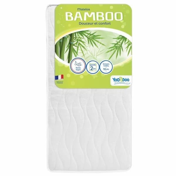Barnemadrass YOOPIDOO Bamboo 60 x 120 cm